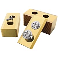 Gafild 30 Piezas Titanio Hoja De Repuesto-Cuchillas Husqvarna Automower para Todos los Modelos Worx Landroid-0.75mm con…